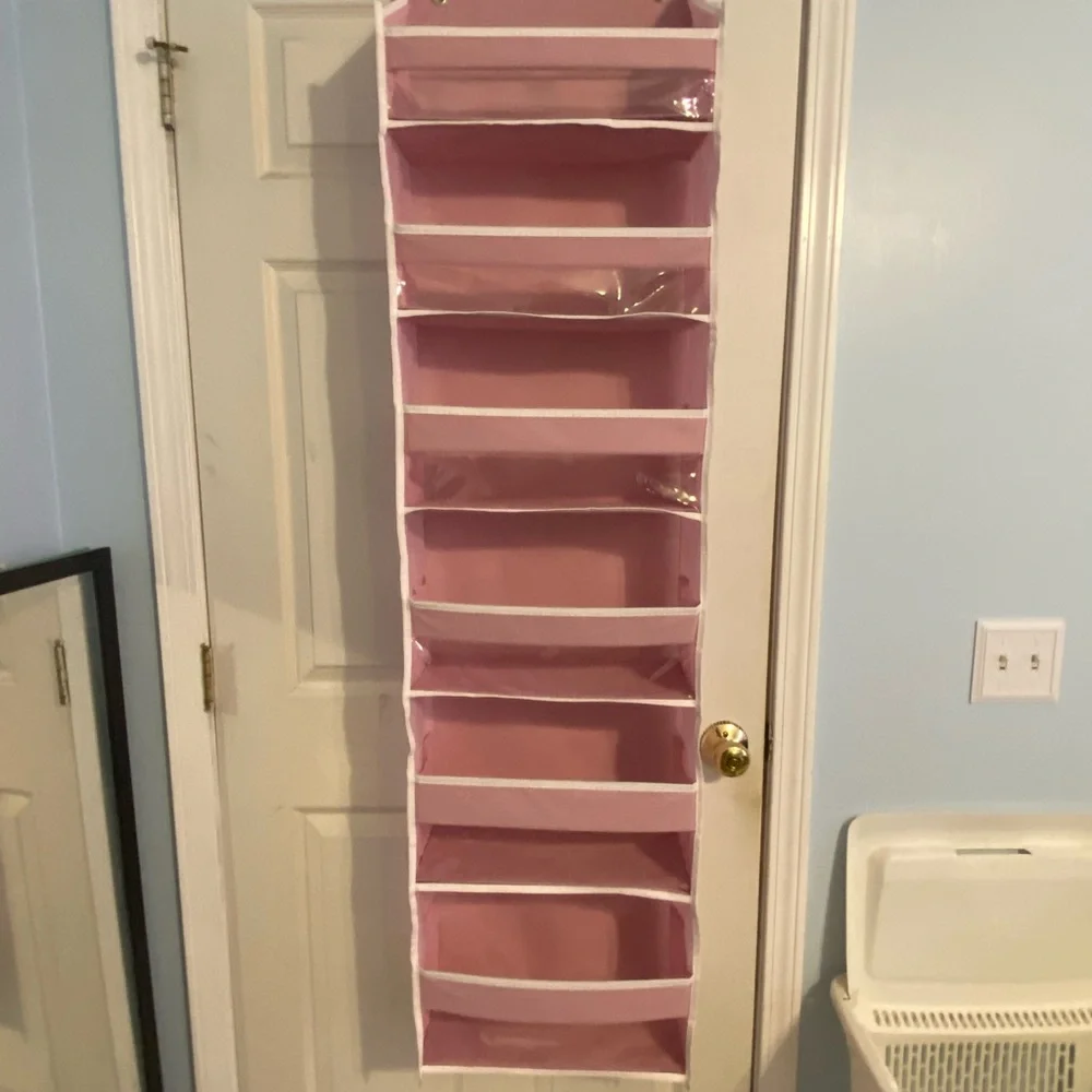 Pink kawaii aesthetic Hanging Closet Organizer
